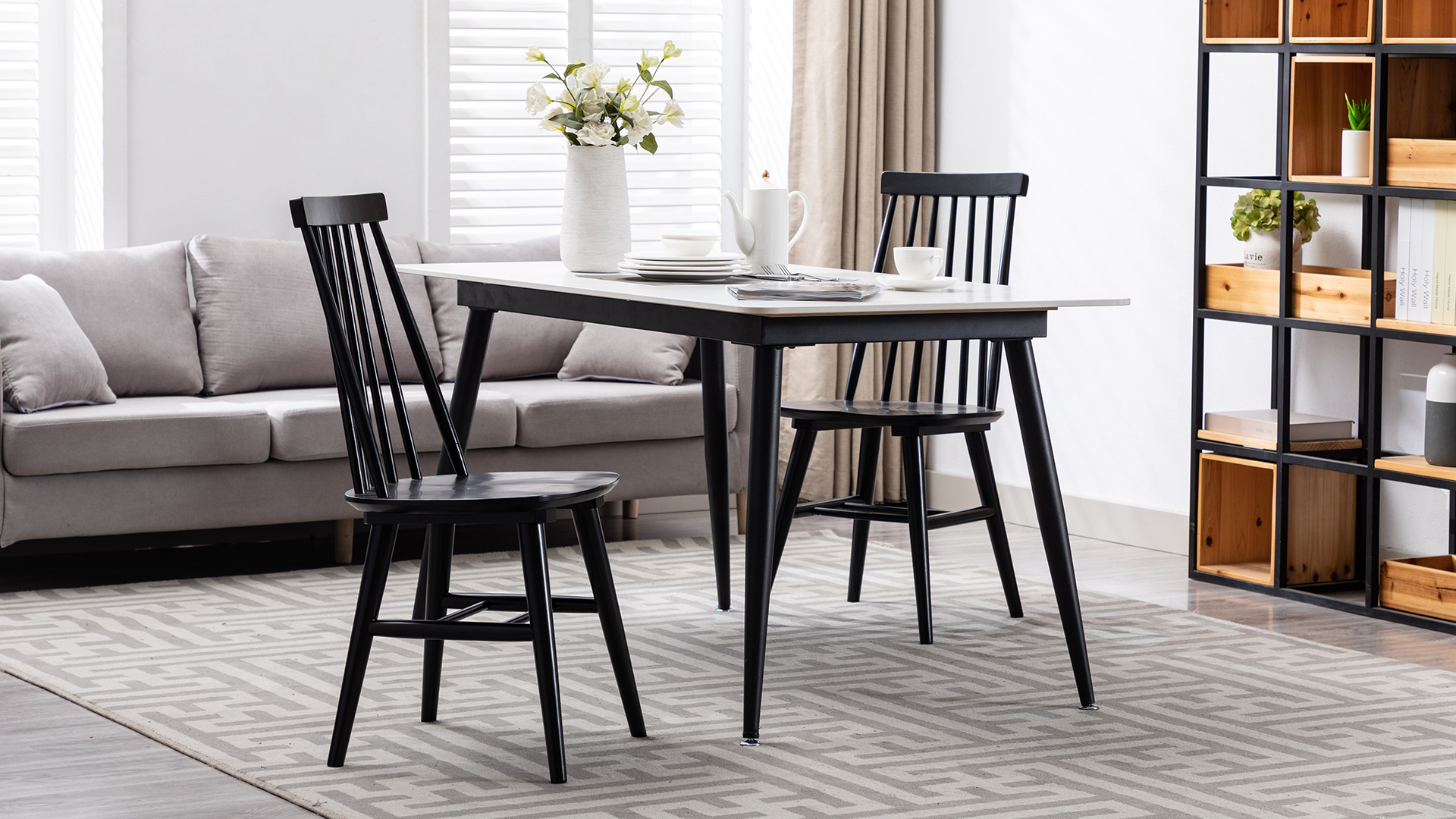 Amazon.com - DUHOME Dining Chairs Set of 2, Wood Dining Room